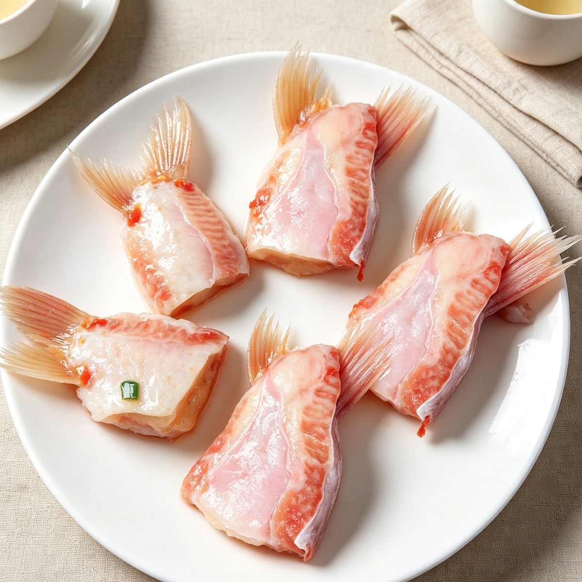Fresh Tender Basa Fish Fins