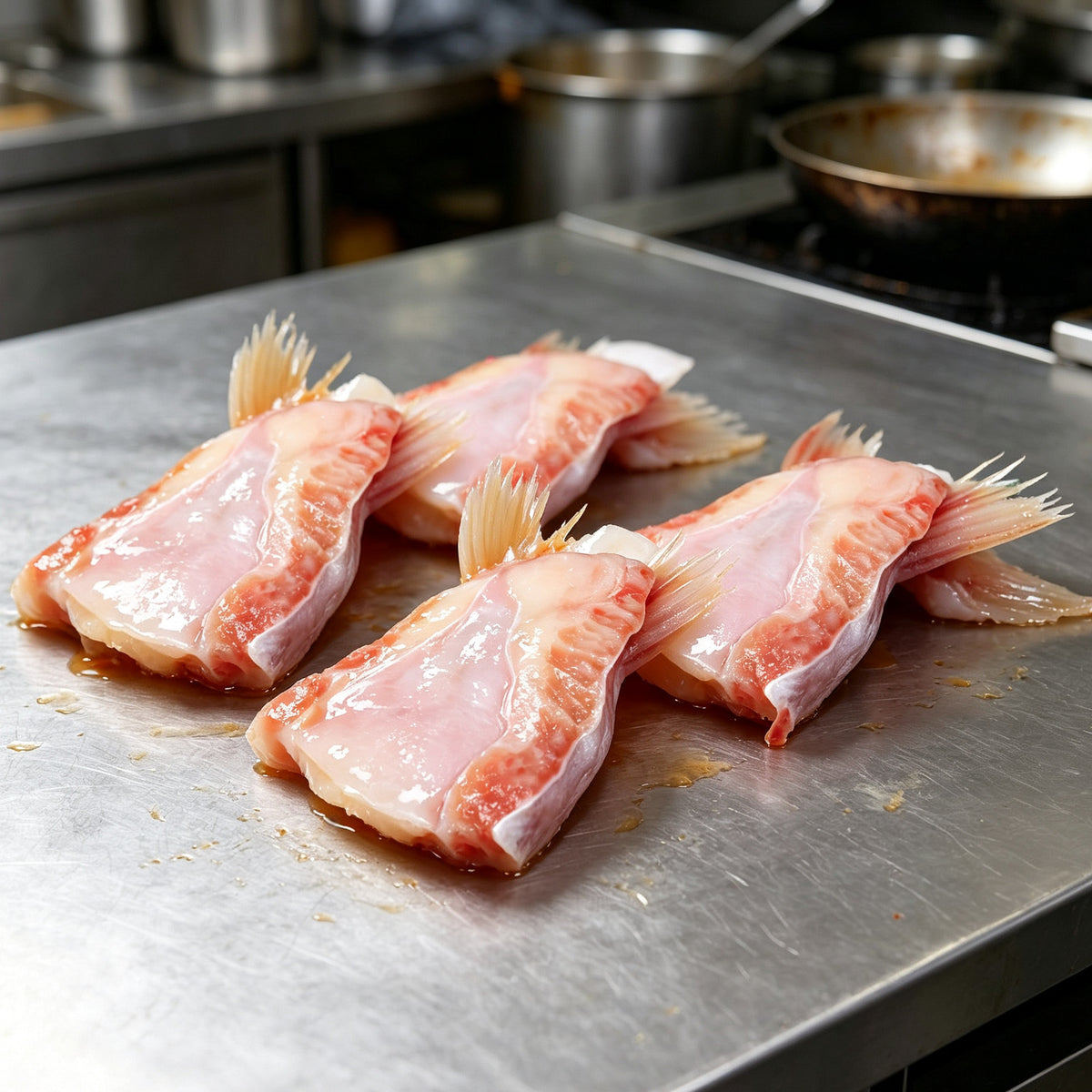 Fresh Tender Basa Fish Fins