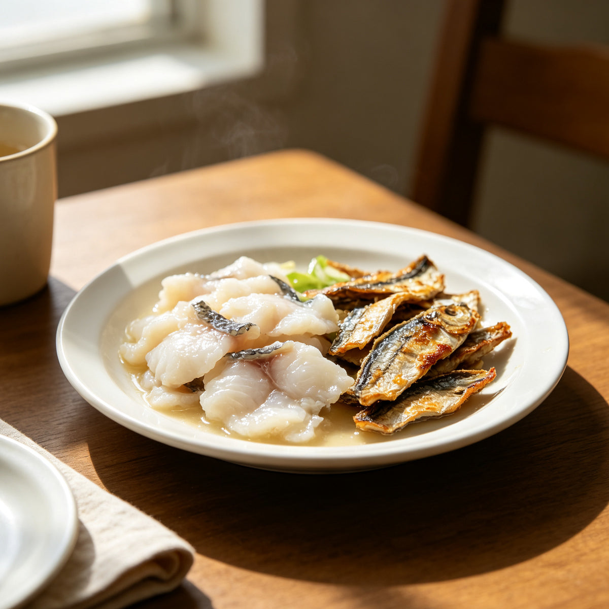 Steamed Crisp Grass Carp Fillets