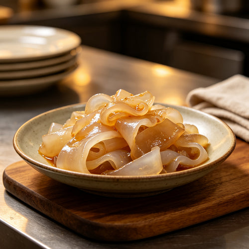 Fresh Chilled Jellyfish Noodle Strips