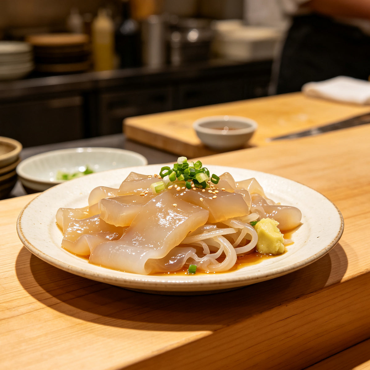 Fresh Chilled Jellyfish Noodle Strips